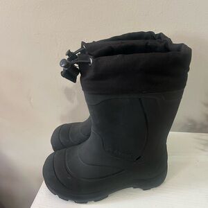 Kamik Black Kids Rain & Snow Boots